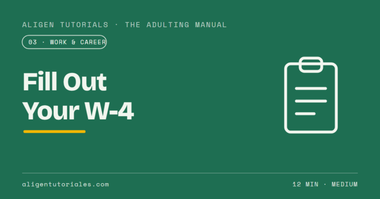 How to Fill Out Your W-4 So You Don’t Overpay Taxes