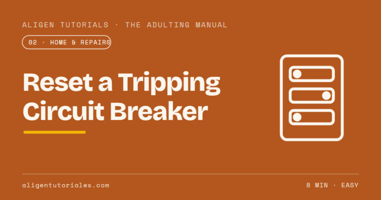 Reset a Circuit Breaker That Keeps Tripping